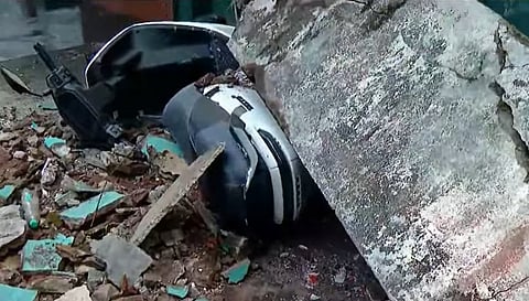 Two workers die in concrete collapse of building in Kozhikode Valiyangadi