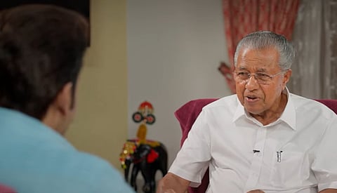 Mohanlal With CM Pinarayi Vijayan