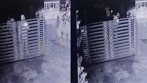 Bomb thrown at KSU leader's house after he waved black flag in protest against Veena George