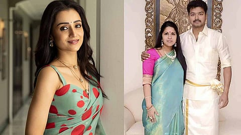 Trisha, Vijay and Sangeetha