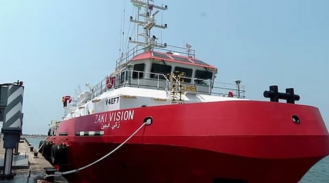 West Asian conflict Ship bound for Saudi Arabia anchors in Kollam