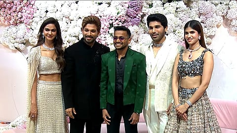 Basil Joseph, Allu Sirish- Nayanika Reddy Pre-Wedding 