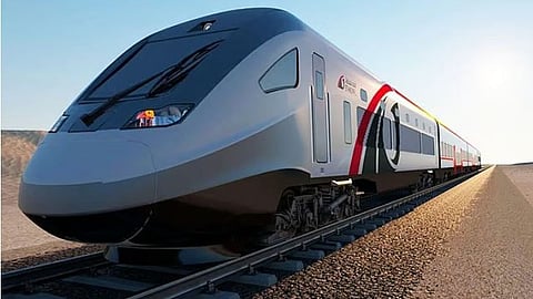 Etihad Rail passenger train operating during West Asia conflict bringing relief to stranded passengers