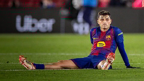 pedri after copa match