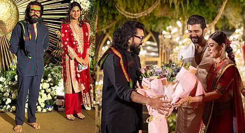 Ram Charan, Vijay- Rashmika Wedding Reception