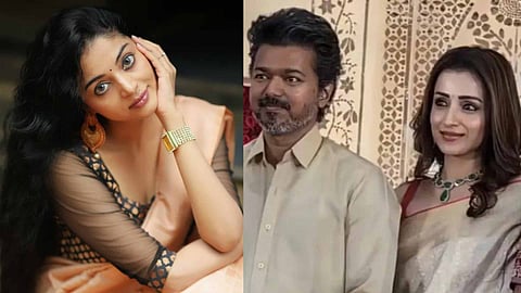 Sanam Shetty, Vijay and Trisha
