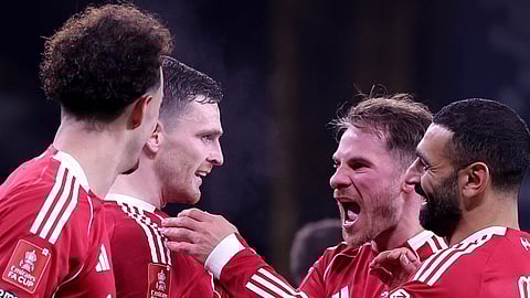 Liverpool team victory celebration