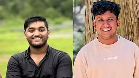 Two malayali youths die after lorry hits tree and overturns in karnataka