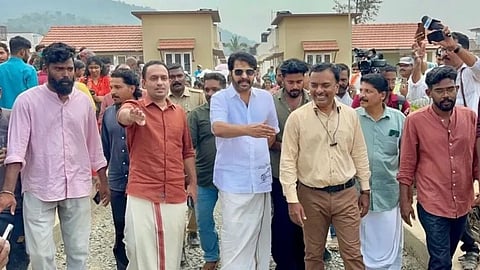 Actor mammootty in wayanad township