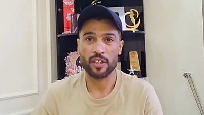 Mohammad Amir speaking