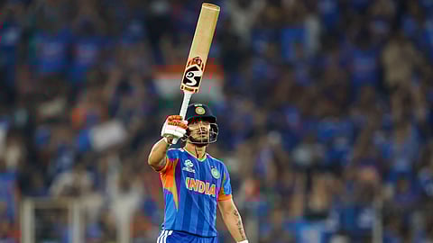Ishan Kishan batting