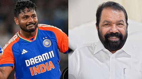 The government will give an official reception to Sanju Samson in Thiruvananthapuram