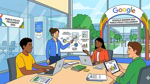 Google Summer 2026 Public Policy Fellowship announcement with stipend up to 10 lakh rupees