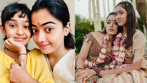 Rashmika Mandanna and her sister