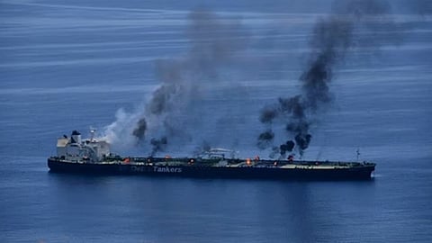 Indian Oil Tanker Attacked