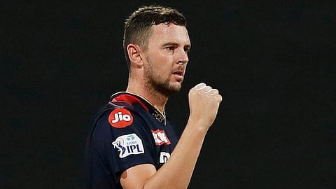 Josh Hazlewood  bowling