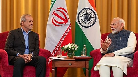 PM Narendra Modi speaks to Iran president Masoud Pezeshkian