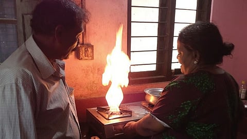Failed borewell that bears methane helps Kerala woman beat gas crisis Alappuzha