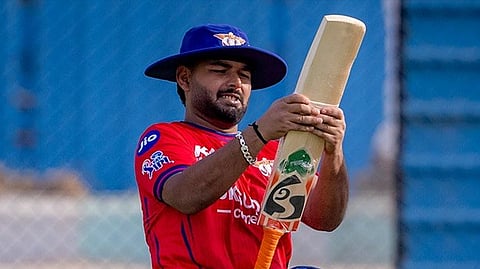 Rishabh Pant training