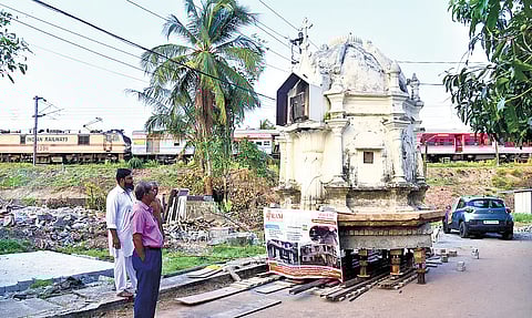  cross belongs to St John’s Nepumsian Church  Konthuruthy in Thevara 