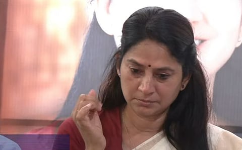 LDF candidate U Pratibha react Muslim League leader insults statement Kayamkulam