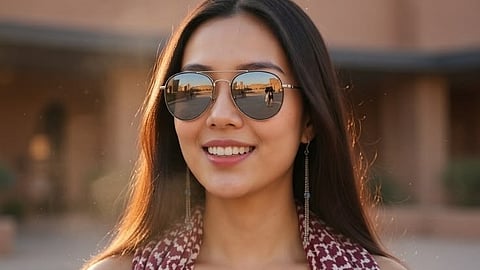 Sunglasses in summer