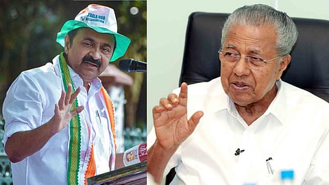 VD Satheesan,Pinarayi Vijayan 