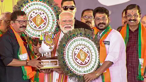 Narendra Modi in Palakkad