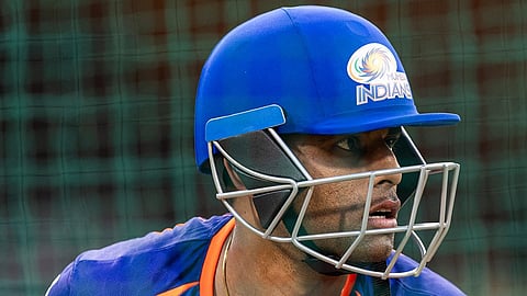 Suryakumar Yadav taining