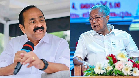 VD Satheesan, Pinarayi Vijayan