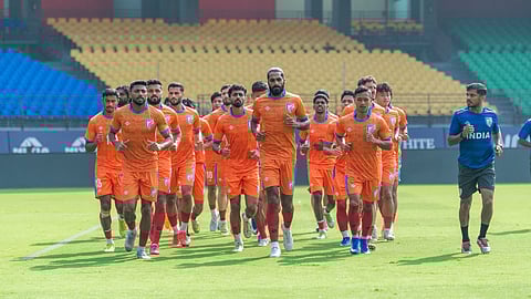indian football team training