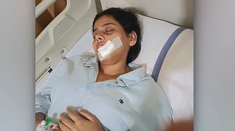 train attack, Aiswarya