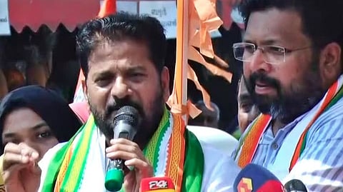 Revanth Reddy, the Telangana Chief Minister, made a strong statement in Nemom, 