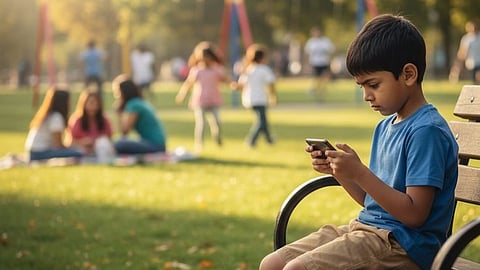 smart phone use in child, autism