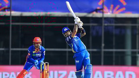 Suryakumar Yadav batting