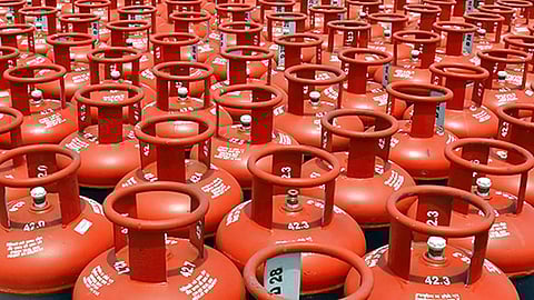 cooking gas cylinders