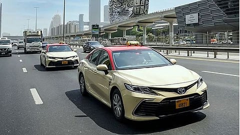 Dubai RTA unlicensed taxi fine 5000 dirhams vehicle confiscation new rules UAE transport regulations