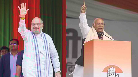 Amit Shah, Mallikarjun Kaharge