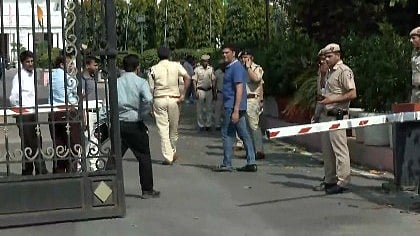 Major security breach at Delhi Assembly as car rams gate