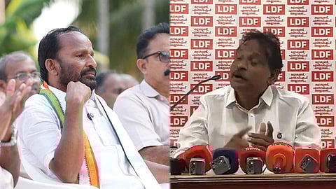 VA Feroze against TN Prathapan