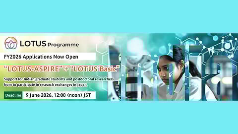 Japan Research Programme 2026 and LOTUS 2026 scholarships