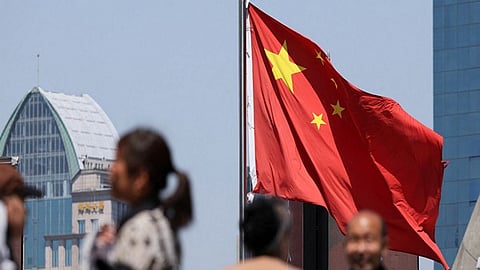 China blocks large offshore airspace