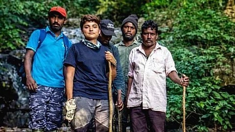 GS Saranya who survived dense forest for four days