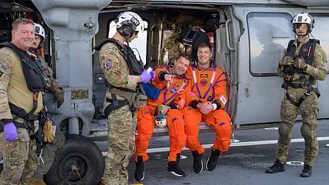 Artemis II splashed down