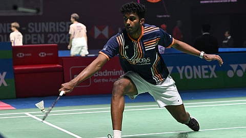 Ayush Shetty in Badminton Asia Championships
