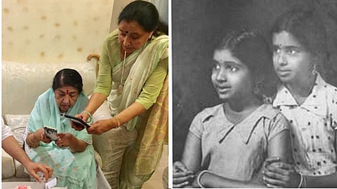 The bond between Asha Bhosle and Latha Mangeshkar