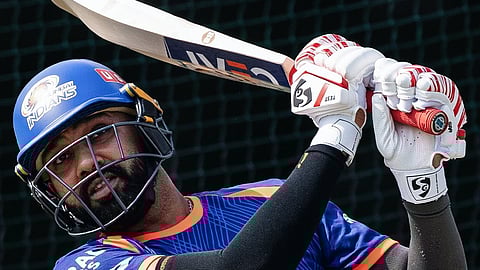 Rohit Sharma training