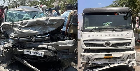 Three individuals from Beypore, Kerala, lost their lives in a 2026 car-tipper collision