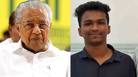 pinarayi vijayan- nithin raj