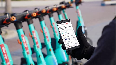 Dubai Police e-scooter rules registration number plate mandatory parents responsible misuse children